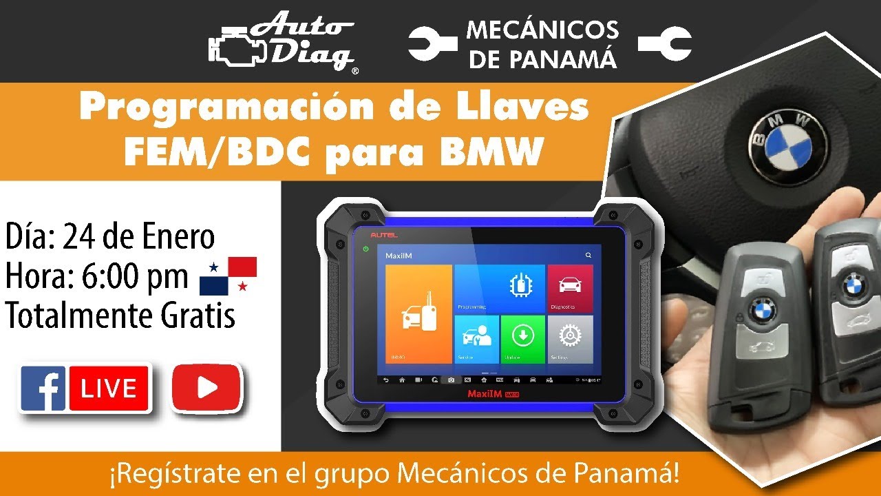 Programación de llaves BMW - FEM/BDC