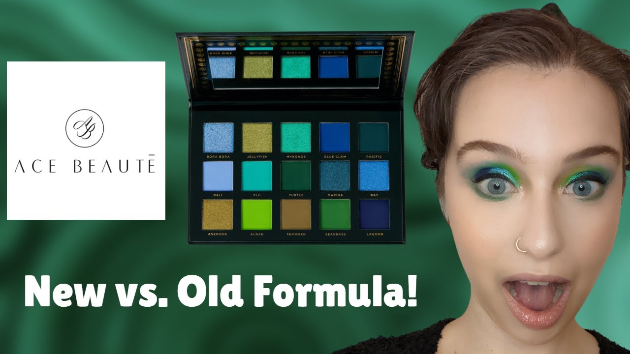 Old Formula vs. New Formula SMACKDOWN! | Ace Beaute Oceanic Palette