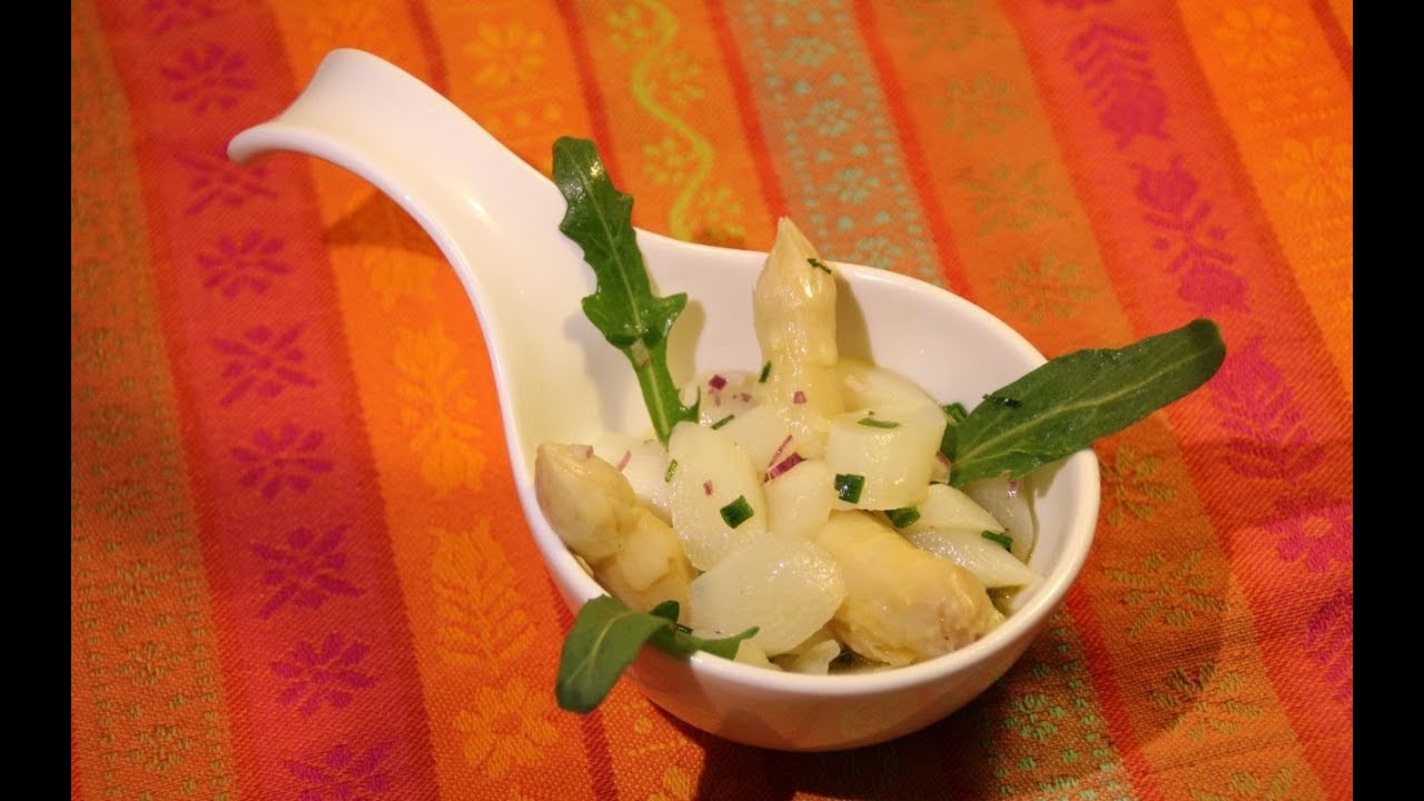 Spargelsalat Rezept schnell und lecker  -  Der Bio Koch #472