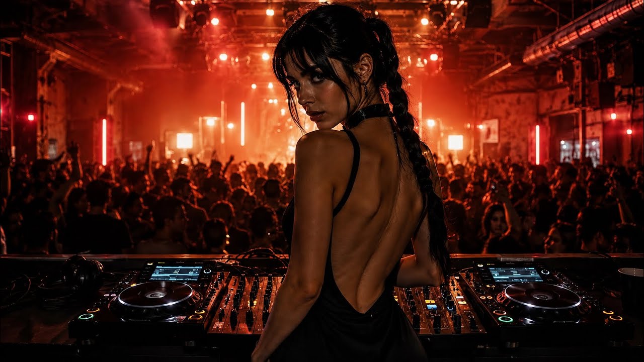 Dark Techno 2026 🔥 Crimson Warehouse Ritual | Female DJ Set | Hypnotic Techno Mix