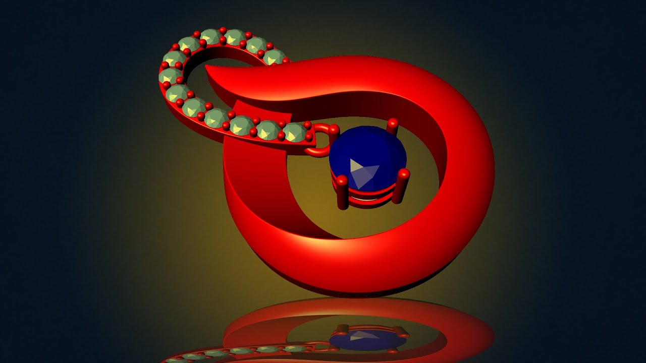 Jewelry CAD Design Tutorial 3D Model