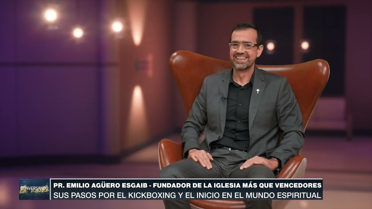 #conversandolanoche con el Pr. Emilio Agüero Esgaib, fundador de la iglesia 