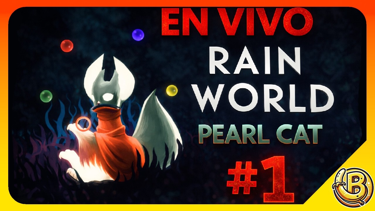 🔴RAIN WORLD / PROBANDO EN DIRECTO / MOD / PEARL CAT #1