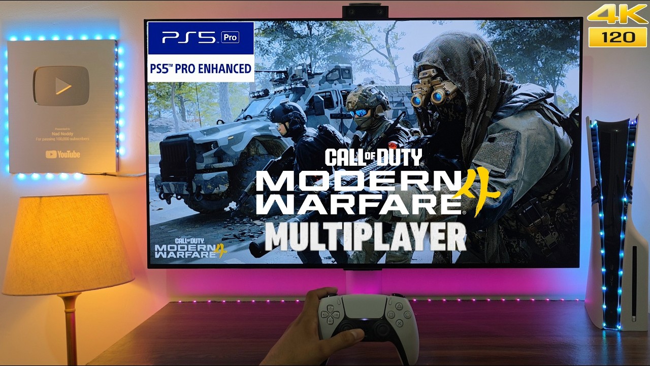 COD Modern Warfare 4 Multiplayer Gameplay | PS5 PRO 4K HDR 120FPS