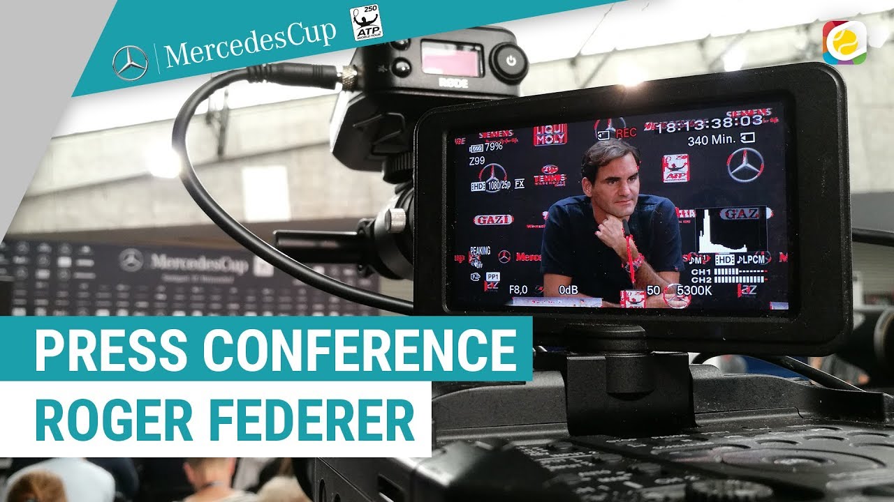 Press Conference Roger Federer | MercedesCup | myTennis