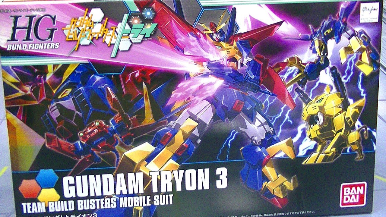【ガンプラを回すだけ】HG 1/144 ガンダムトライオン３ Gundam Tryon 3