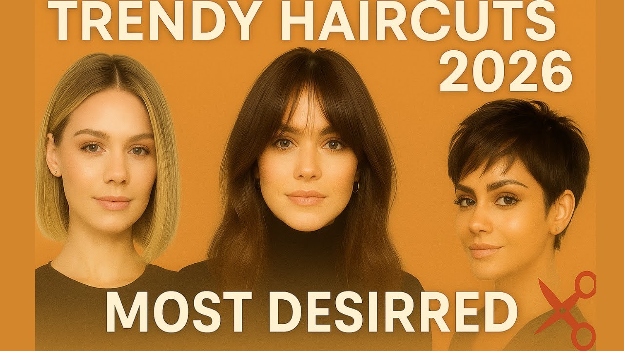 TOP 7 HAIRCUT TRENDS 2026 &ndash; STYLES THAT WILL TAKE OVER SALONS!