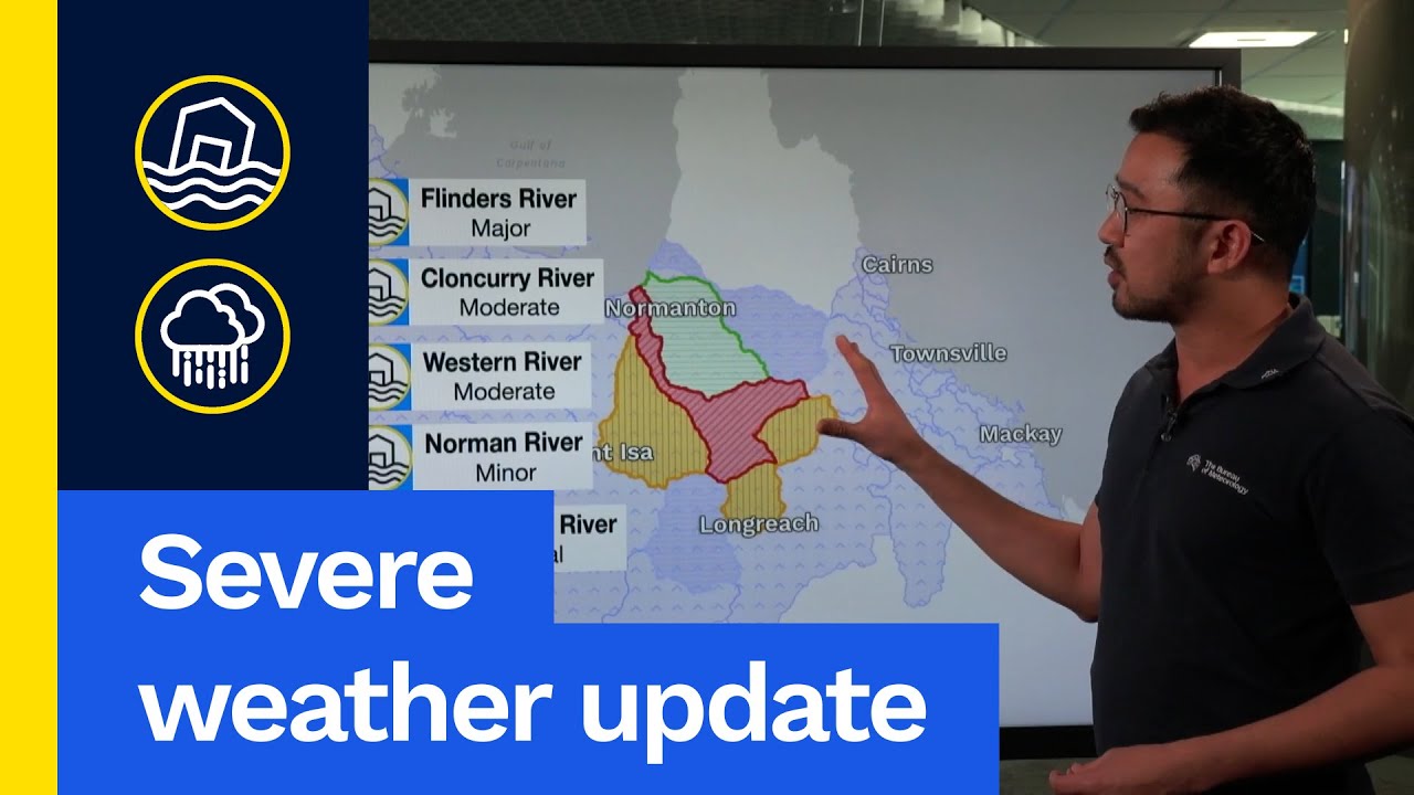 Severe Weather Update: Monsoon rain and widespread flooding for Queensland