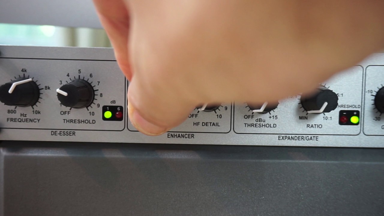 DBX 286s Mic Preamp and Processor Walkthrough