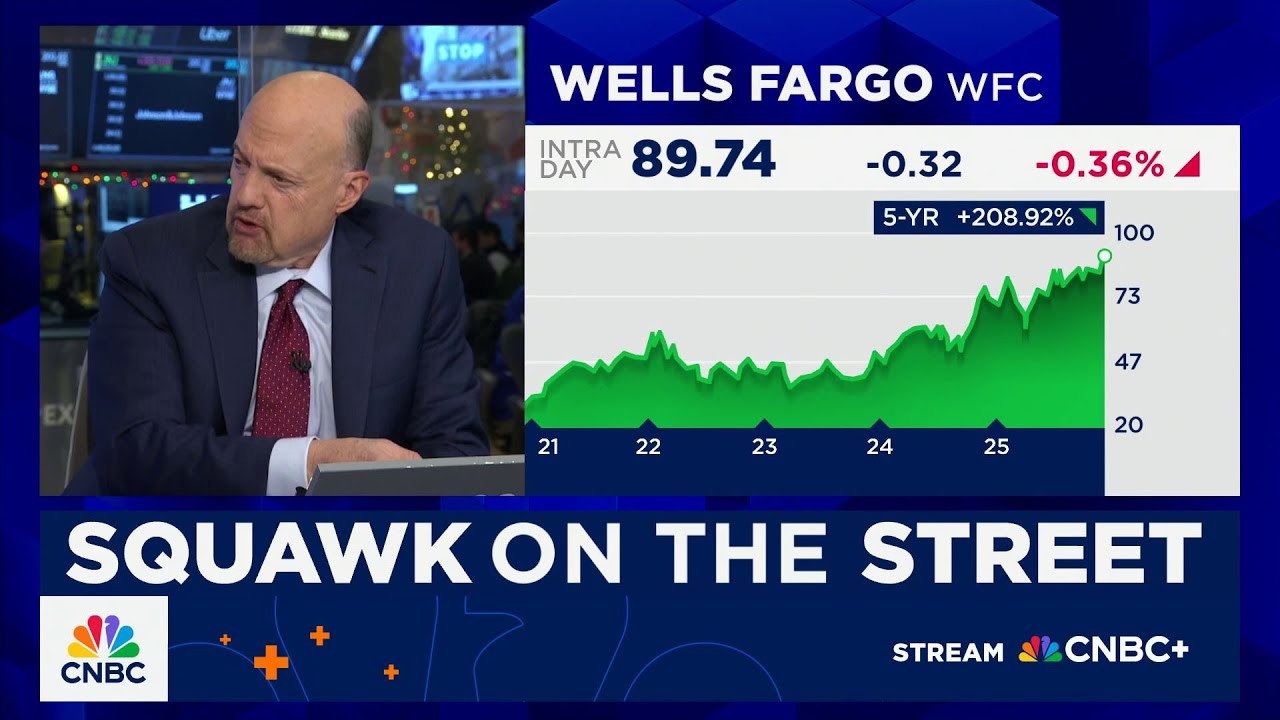 Cramer&rsquo;s Stop Trading: Wells Fargo