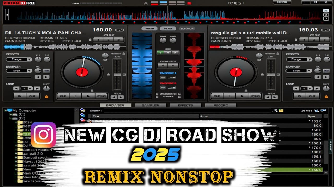 ROAD SHOW -CG DJ NONSTOP TAPORI MIX