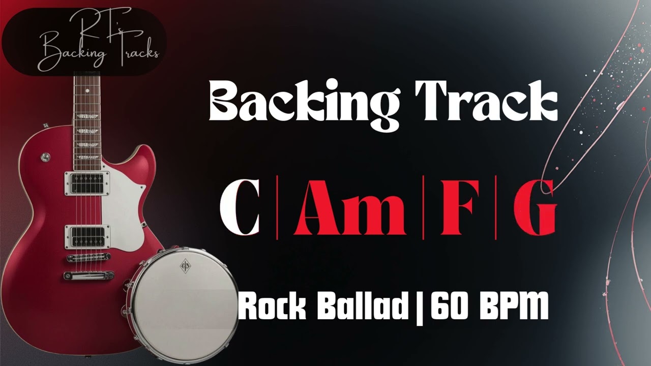Rock Ballad BACKING TRACK C Major