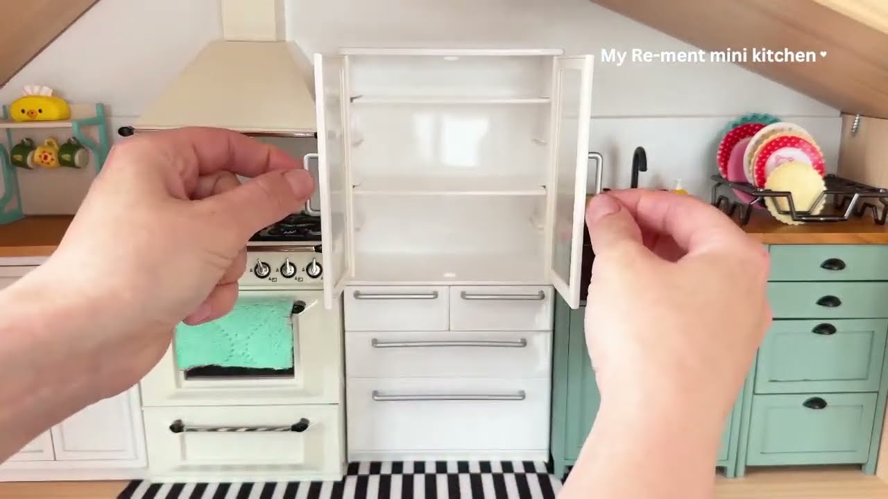 Mini kitchen set installation ✨ ORCARA kitchen ✨ ASMR ✨