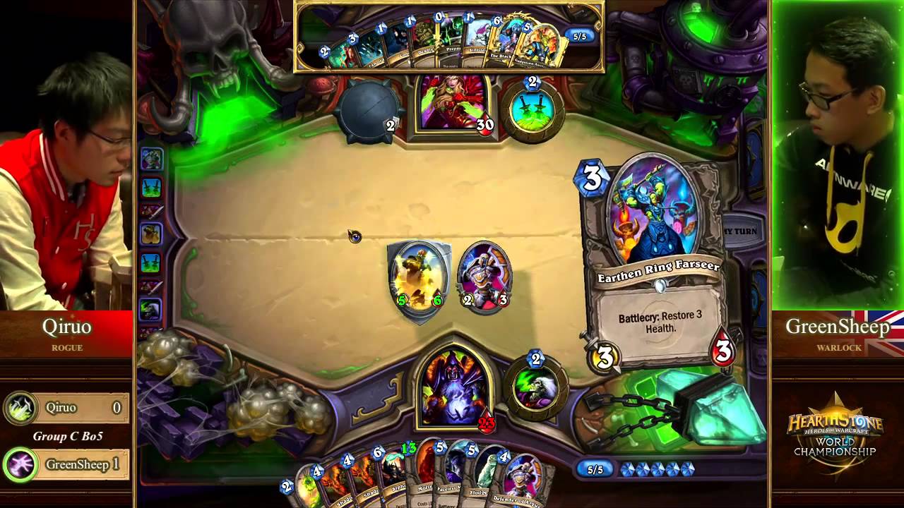 Qiruo vs. GreenSheep - Group C - Match 4 - Hearthstone World Championship 2014