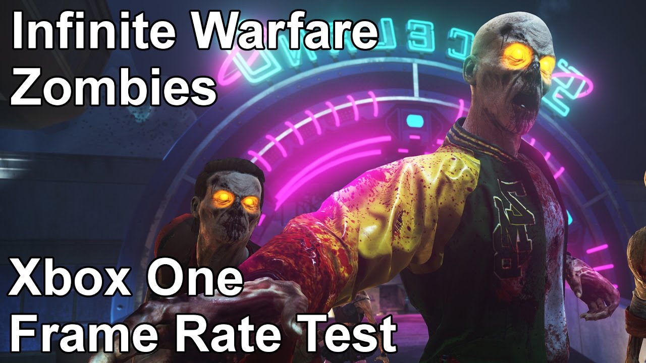 Call of Duty Infinite Warfare Zombies Xbox One Frame Rate Test