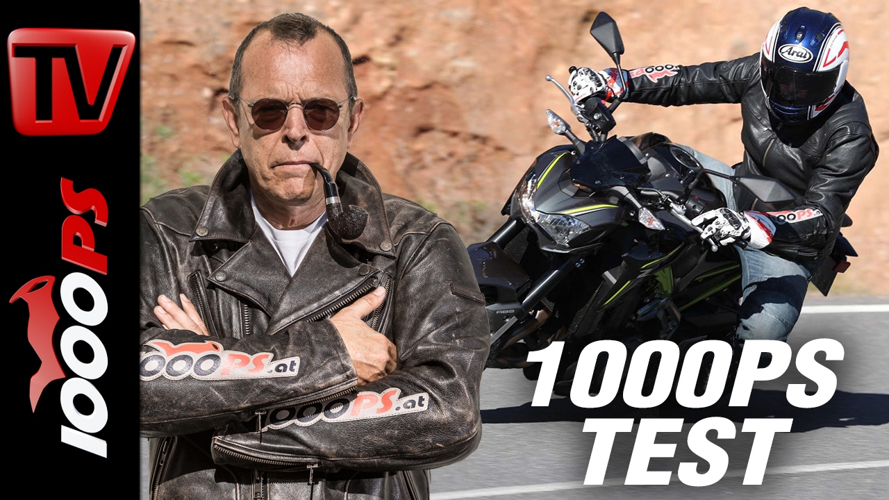 1000PS Test - Kawasaki Z900 2017 | Wow! | Hammer-Naked ohne Elektronik