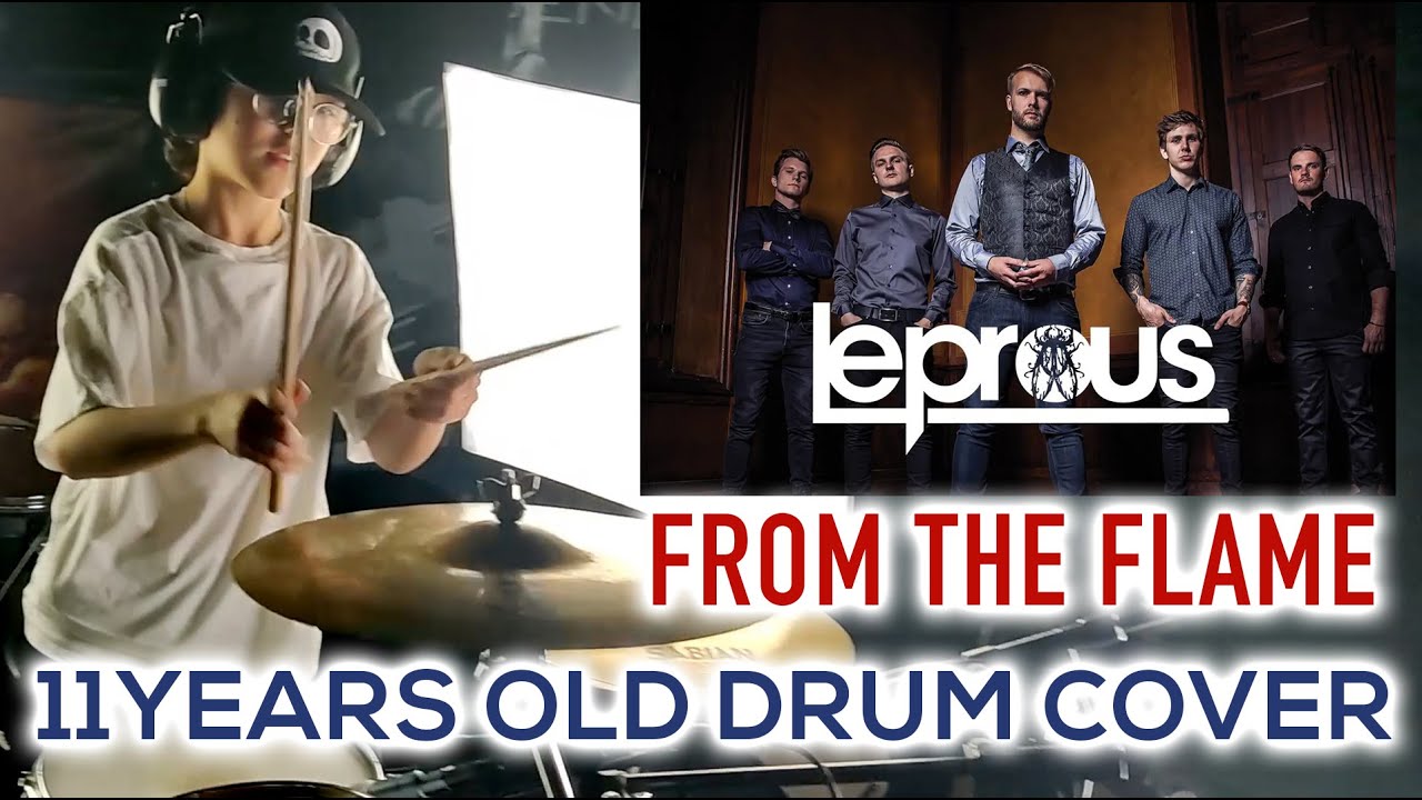 LEPROUS - FROM THE FLAMES | 11 YEARS OLD DRUM COVER