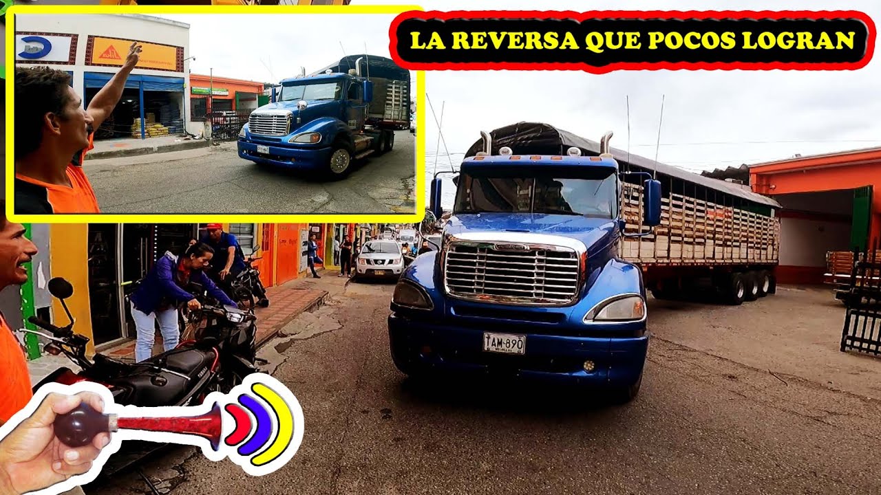 LA REVERSA QUE POCOS LOGRAN !! #conductores #tractomulas #dificiles