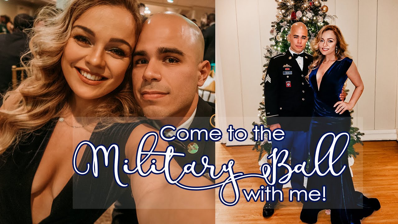 MILITARY BALL VLOG | Get Ready With Me & Come to the Ball With Us! | Diary of an Army Wife