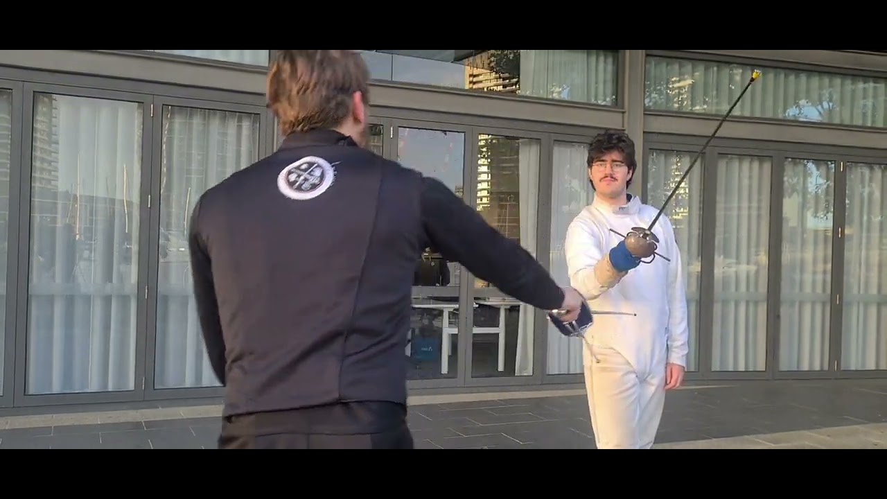 How to Counter and Parry in one tempo with a rapier- HEMA