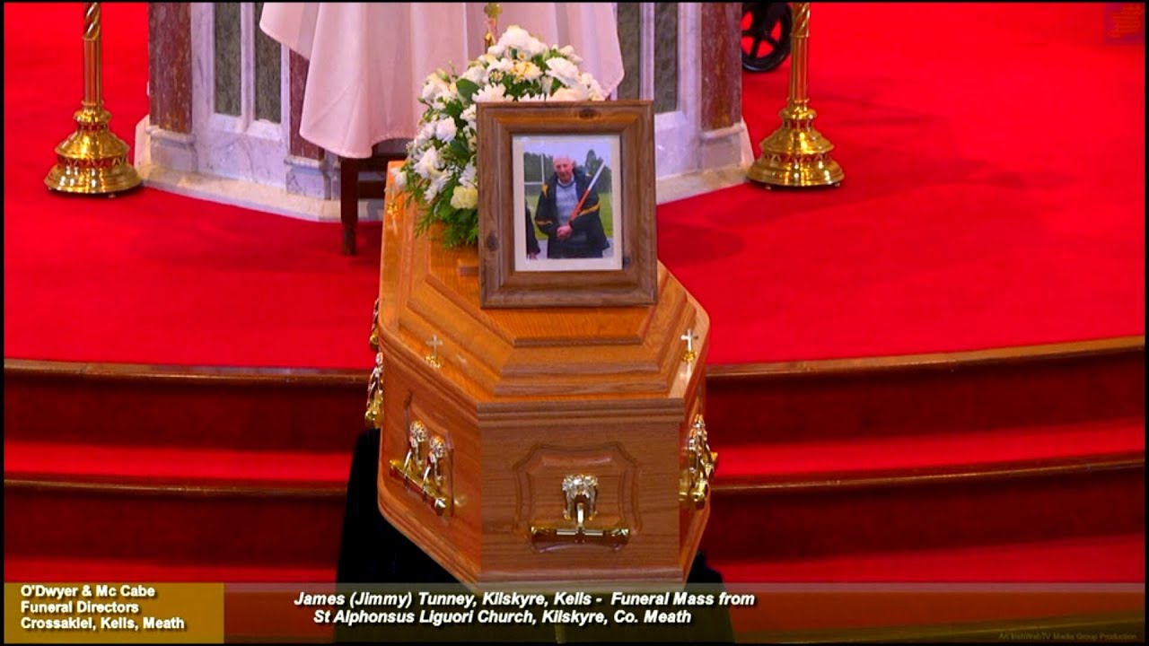 James (Jimmy) Tunney, Kilskyre, Kells - Funeral Mass from St Alphonsus Liguori Church, Kilskyre.