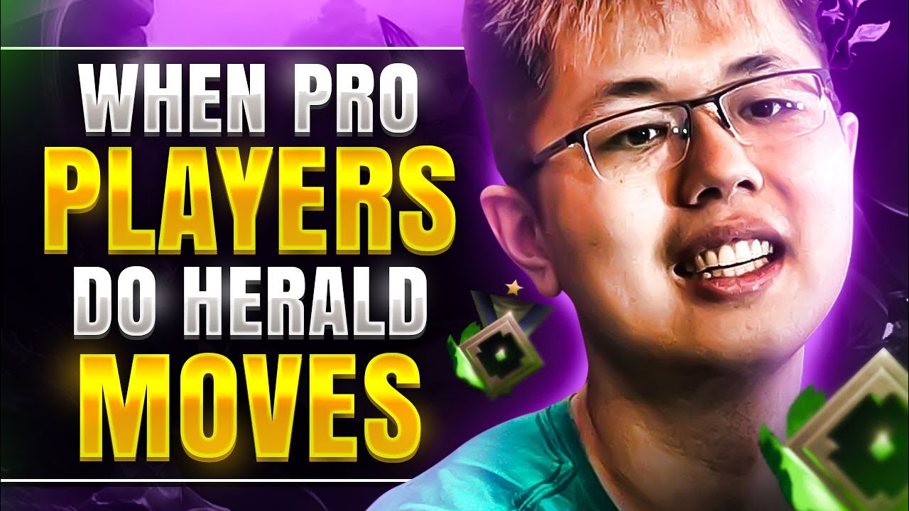 When pro players do HERALD moves