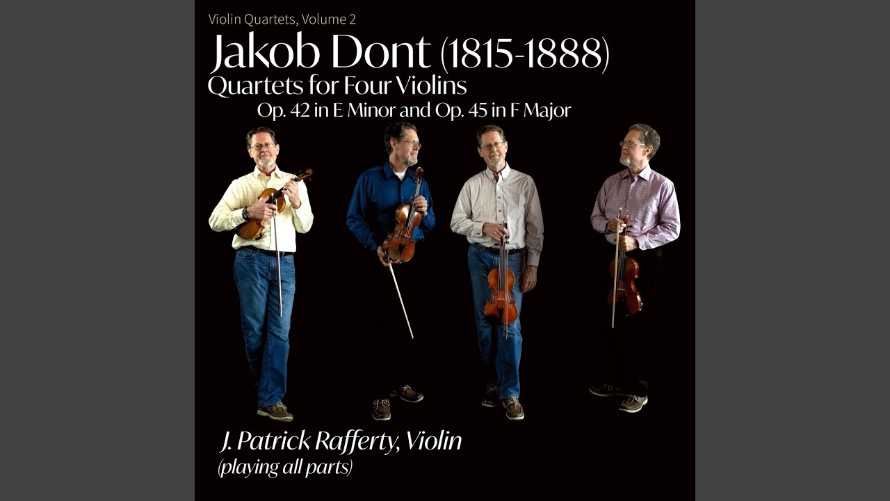 Quartet for Four Violins, Op. 42 in E Minor: II. Scherzo. Allegro assai