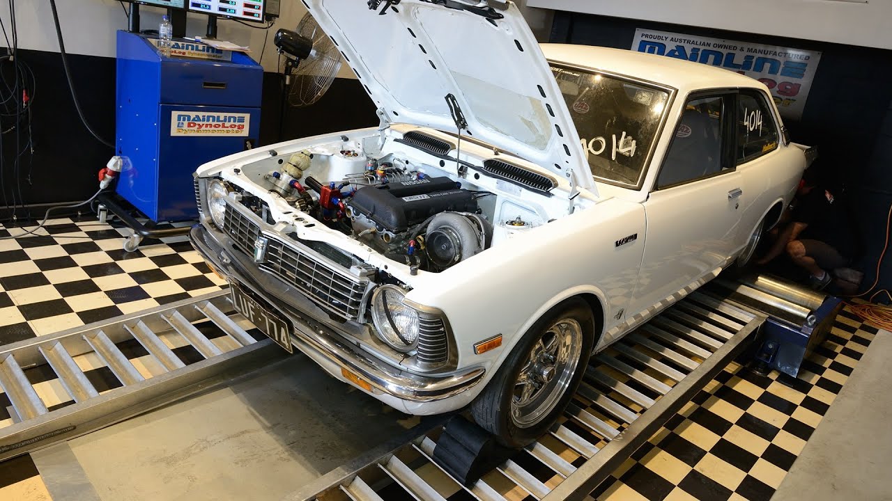 SR20 turbo KE20 Corolla dyno & drag