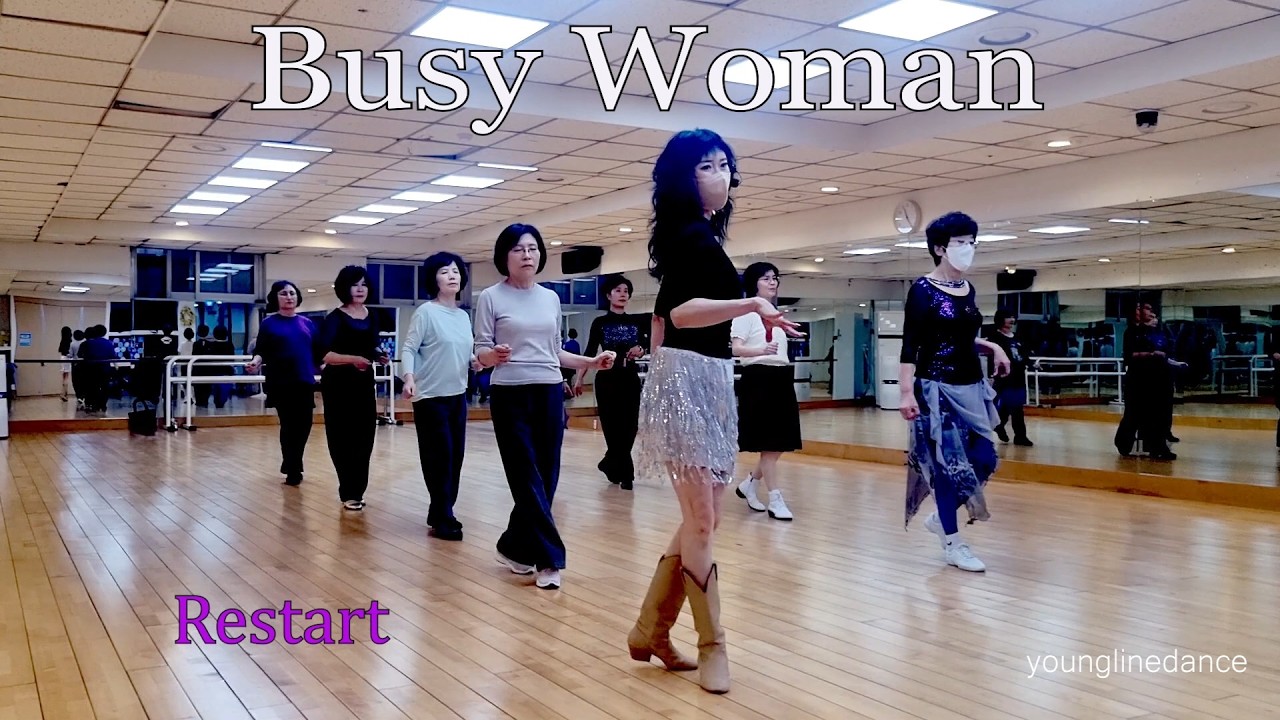 Busy Woman linedance / Cho: Irene Deng