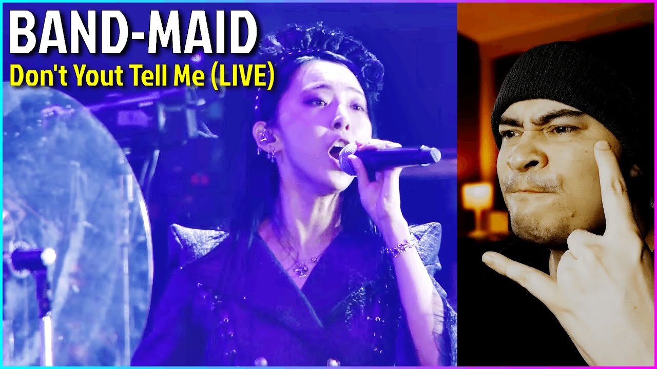 BAND-MAID  - 'Don't You Tell Me' live performance reaction