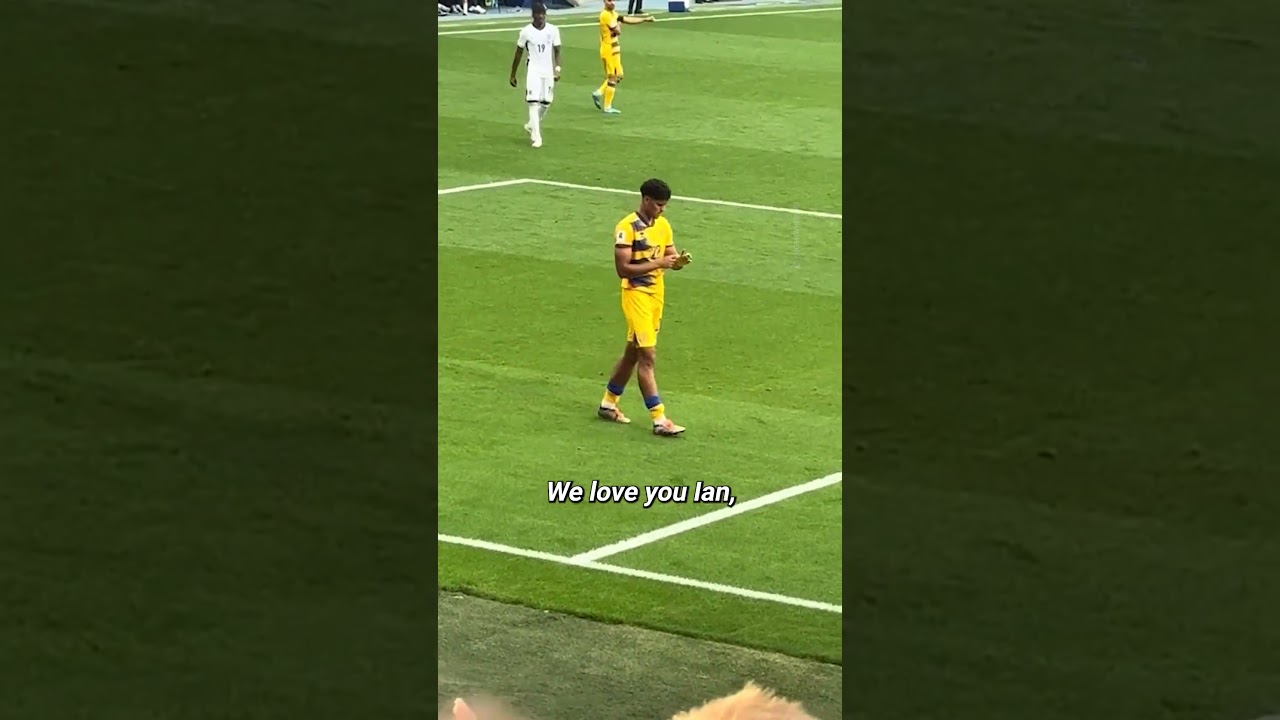 England Fans Chant for Andorra's Ian During World Cup Qualifier 🤣