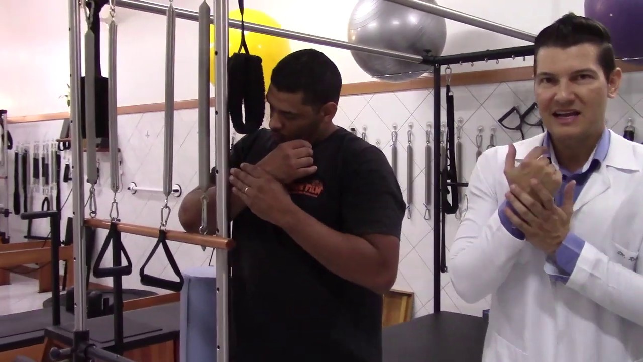 Exercício Flexão e Extensão Reversa do Cotovelo AMPLITUDE DE MOVIMENTO Fisioterapia Dr. Robson Sitta