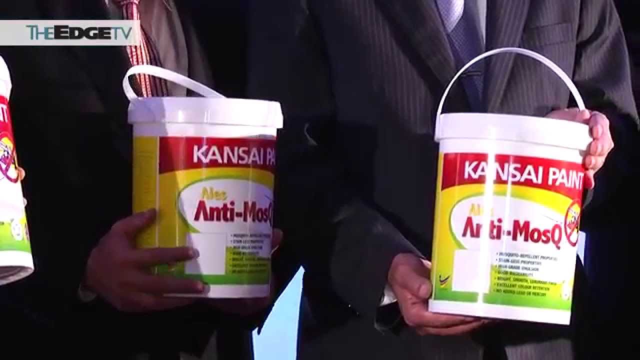 Kansai Paint's new product keeps mosquitoes away