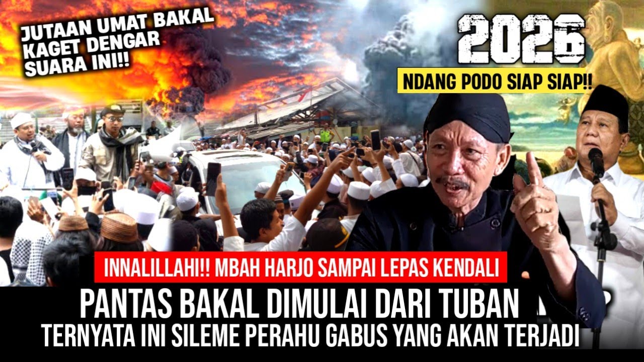 🔴PANTAS TAK LAMA LAGI GOLONGAN ORANG2 INI AKAN HILANG DARI PELATARAN TANAH JOWO TERNYATA TUBAN AKAN