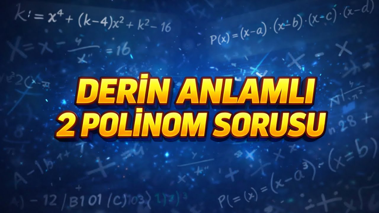 Polinomlar için iki güzel soru