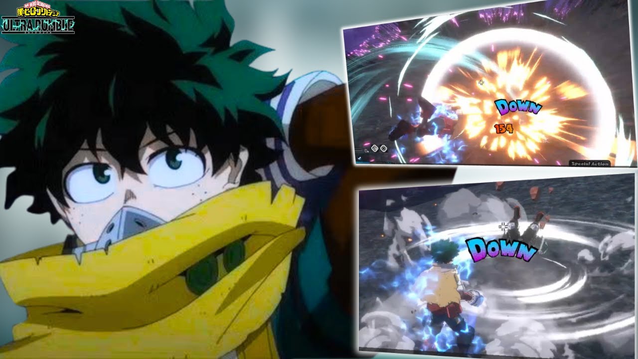 Безумный геймплей за Деку в режиме My Hero Ultra Rumble | Лучшие комбо и убийства в режиме OFA!