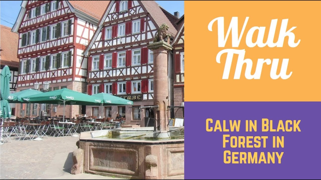 Walking Through: Calw im Schwarzwald in GERMANY