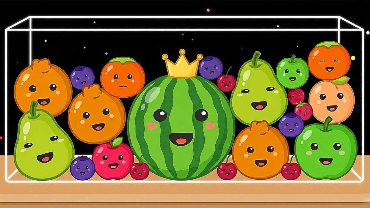 FRUIT MERGE: DROP PUZZLE | Suika Style Merge Puzzle – Ultimate Level Up #1
