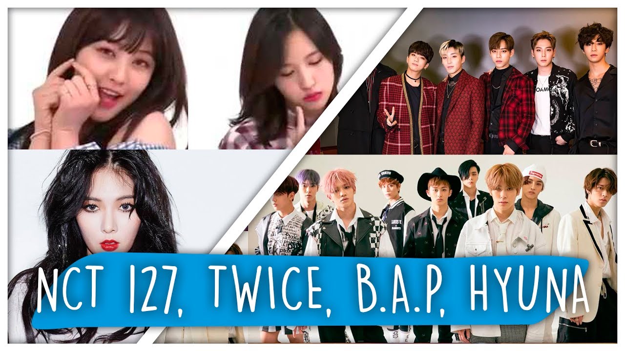 REACT TWICE, NCT 127, B.A.P E TROUBLEMAKER (K-POP)