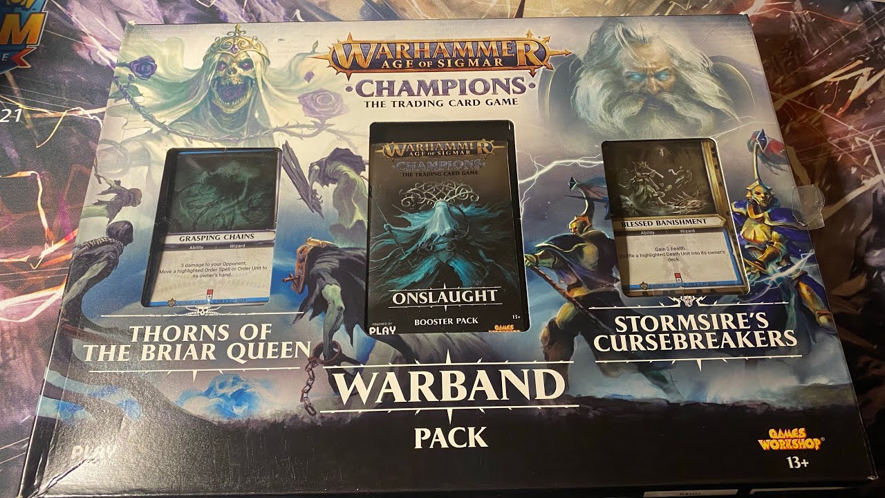 Warhammer Age of Sigmar Champions TCG Warband Pack 1!