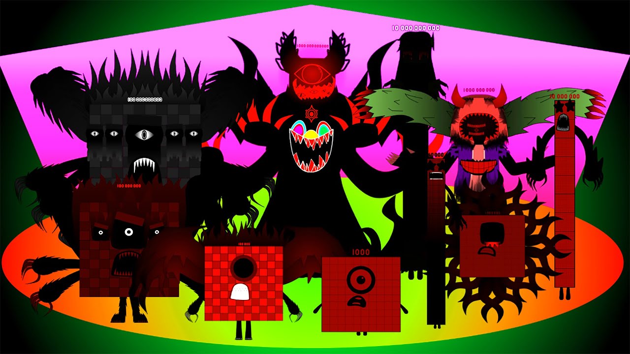 My Versions of Uncannyblocks Band Different Countdown From ( 1T-1000) | Most Viewed Video