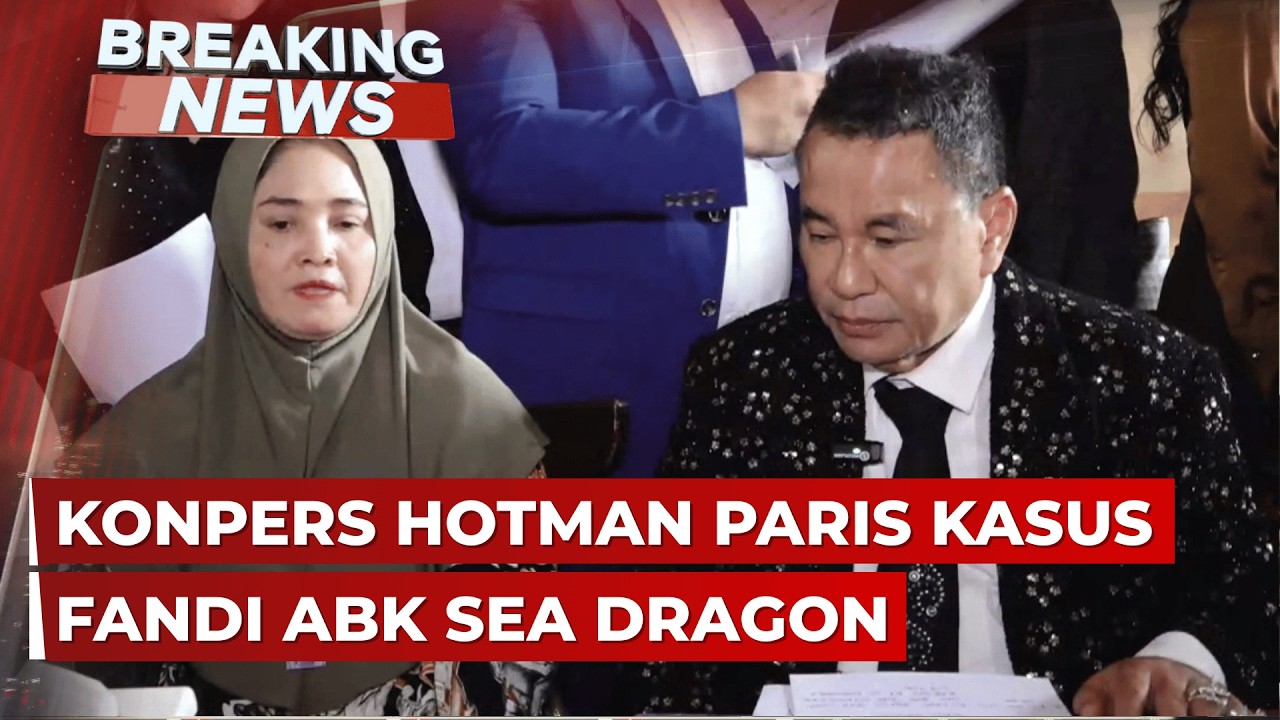 BREAKING NEWS - Konpers Hotman Paris & Kejagung Soal Kasus Fandi ABK Dituntut Hukuman Mati