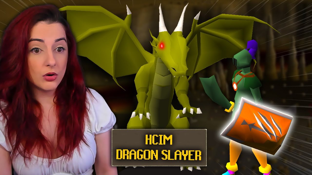 DRAGON SLAYER! ALL free-to-play quests now COMPLETE (hcim btw)