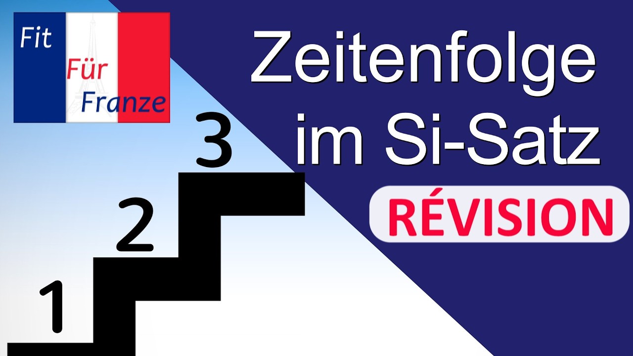 Zeitenfolge im Si-Satz - Realer und irrealer Bedingungssatz Französisch