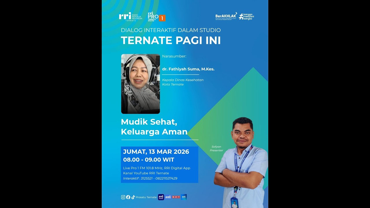 TERNATE PAGI INI | MUDIK SEHAT , KELUARGA AMAN