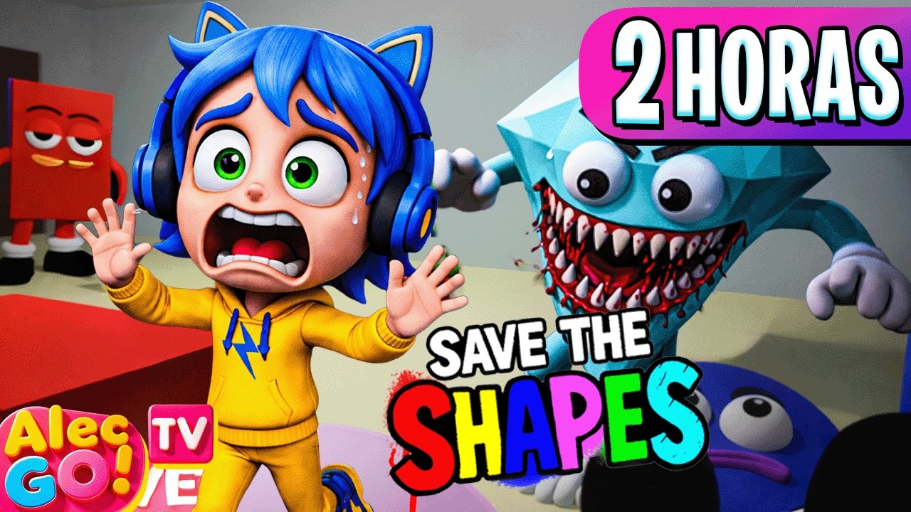 Save The Shapes 💎 O JOGO SINISTRO DAS FORMAS! 👀 e +2 HORAS DE JOGOS MALUCOS