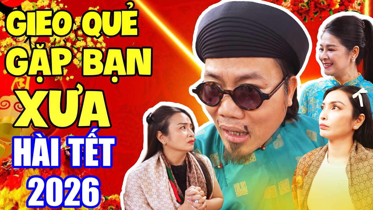 GIEO QUẺ GẶP BẠN XƯA - Hài Tết Mới Nhất 2026 | Góc Phố Nhiều Chuyện Tập 90 | Hài Tết Vượng Râu 2026