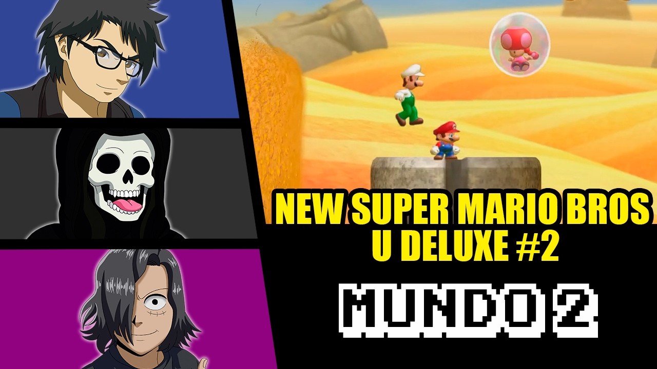 Atrapando Al Caco Gazapo, Oswaldo Va Mejorando y ¿Chabelo? || New Super Mario Bros. U Deluxe #2