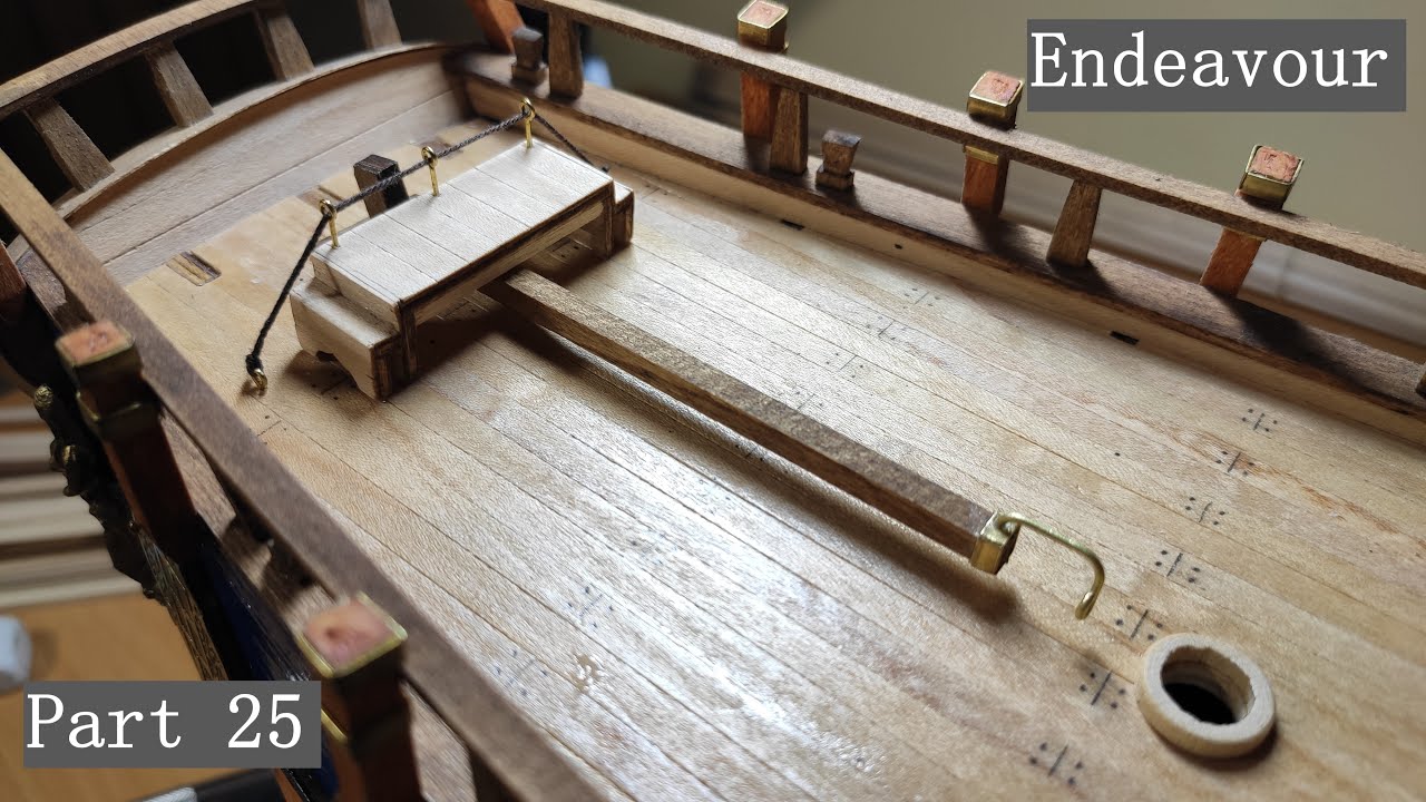 Endeavour : 1/54 Scale Model : Step By Step Video Build : Part 25