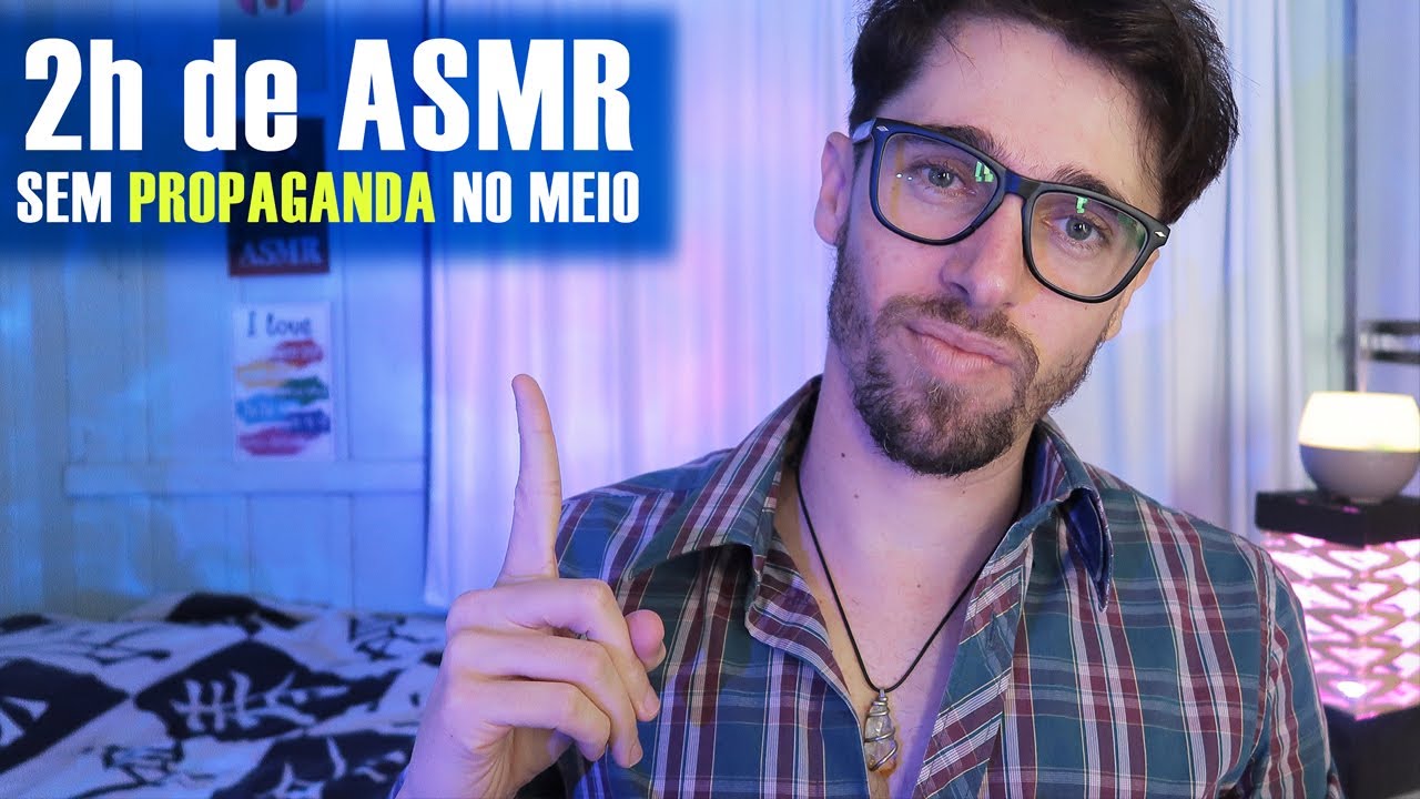 2H ASMR DE CAFUNÉ NA CABEÇA, TOQUES SUTIS NO ROSTO E COCHICHOS INTENSOS NO SEU OUVIDO